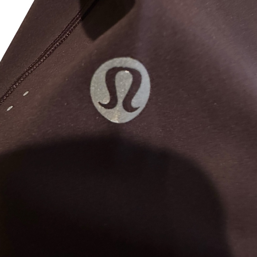 Lululemon ‘Fast Free’ Crop II *Nulux 19" Pelt Women’s Size 4 Pockets Gym - Picture 10 of 13